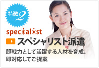 スペシャリスト派遣